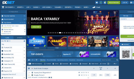 1xBet Official Website