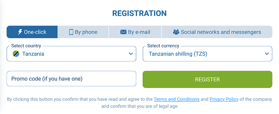 Instant (One-Click) Registration